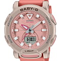 Casio Casio Baby-G BGA-310-4A  BGA-310-4A кварцевые женские часы розовый циферблат, браслет пластик — вид спереди