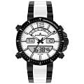 Jacques Lemans Jacques Lemans 1-1712P  1-1712P кварцевые мужские часы белый циферблат, браслет нержавеющая сталь — вид спереди