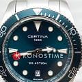 Certina Certina DS Action C048.410.11.091.00,  швейцария мужские часы на браслете нержавеющая сталь боковой вид