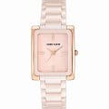 Anne Klein Anne Klein Crystal  2952LPRG  2952LPRG кварцевые женские часы  розовый циферблат, браслет нержавеющая сталь + золото 18к — вид спереди