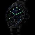 TAG Heuer TAG Heuer Carrera CAR5A8C.BF0707 механические мужские часы часы крупный план синий циферблата