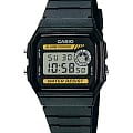 Casio Casio Collection F-94WA-9DG (F-94WA-9D)  F-94WA-9 кварцевые мужские часы  циферблат, браслет пластик — вид спереди