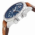 Hamilton Hamilton Khaki Aviation X Wind Day Date Auto Chrono H77765541 механические мужские часы часы крупный план синий циферблата