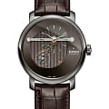 Rado Rado Diamaster Automatic R14061106 Automatic R14061106 механические мужские часы серый циферблат, браслет кожаный — вид спереди