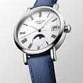 Оригинальные часы Longines Longines Elegant Collection Moonphase L4.330.4.11.2 кварцевые калибр механизма  общий вид