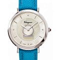 Salvatore Ferragamo Salvatore Ferragamo SF8200119  SF8200119 кварцевые женские часы перламутровый циферблат, браслет кожаный — вид спереди