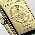 Longines Longines DolceVita L5.255.6.95.2 кварцевые женские часы часы крупный план зеленый циферблата