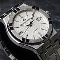 Maurice Lacroix Maurice Lacroix Aikon Automatic AI6008-SS002-130-1 механические мужские часы часы крупный план бежевый циферблата