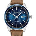 Timberland Timberland Henniker TDWGB0054902  TDWGB0054902 кварцевые мужские часы синий циферблат, браслет кожаный — вид спереди