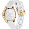 Philipp Plein Philipp Plein the Spectre lady PWTAA0924, the skull германия женские часы на браслете силикон боковой вид