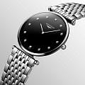 Longines L45124586 наручные женские часы застежка крупным планом
