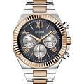 Guess Guess Sport Equity GW0703G4  GW0703G4 кварцевые мужские часы черный циферблат, браслет нержавеющая сталь с ip-покрытием — вид спереди