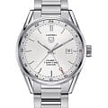TAG Heuer TAG Heuer Carrera WAR2011.BA0723  WAR2011.BA0723 механические мужские часы  серебристый циферблат, браслет нержавеющая сталь — вид спереди