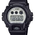 Casio Casio G-Shock DW-6900WD-1D  DW-6900WD-1D электронные мужские часы белый циферблат, браслет пластик — вид спереди