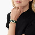 Michael Kors Michael Kors Emery MK4697 кварцевые женские часы часы крупный план зеленый циферблата