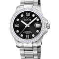 Jaguar Jaguar Woman J892/4  J892/4 кварцевые женские часы  черный циферблат, браслет нержавеющая сталь — вид спереди