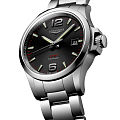 Longines Longines Conquest V.H.P. L3.726.4.56.6 , наручные мужские часы фото под углом