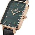 Daniel Wellington Daniel Wellington Quadro Pressed Sheffeld DW00100439  наручные женские часы фото под углом.