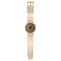 Swatch Swatch Big Bold Bioceramic SB03C101 кварцевые мужские часы часы крупный план коричневый циферблата