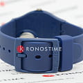 Swatch Swatch Gent Biosourced Lacquered SO28N118 кварцевые мужские часы часы крупный план синий циферблата
