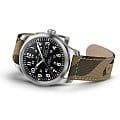 Hamilton Hamilton Khaki Field Day Date Auto H70535031 мужские часы черный циферблат на запястье