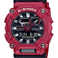 Casio Casio G-Shock GA-900-4A GA GA-900-4AER электронные мужские часы черный циферблат, браслет полимер — вид спереди