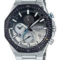 Casio Casio Edifice EQB-1100AT-2A EQB EQB-1100AT-2A кварцевые мужские часы серый циферблат, браслет нержавеющая сталь — вид спереди