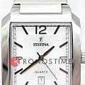 Festina Festina On The Square F20677/2  испанские мужские часы на браслете нержавеющая сталь боковой вид