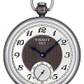 Tissot Tissot Bridgeport Lepine Mechanical T860.405.29.032.00 Bridgeport T8604052903200 с ручным заводом мужские часы  белый циферблат, браслет нержавеющая сталь — вид спереди