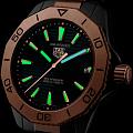 TAG Heuer TAG Heuer Aquaracer Professional 200 Solargraph WBP1121.BB0003 , наручные мужские часы фото под углом