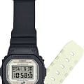 Casio Casio G-Shock DW-5600SHB-1 электронные мужские часы часы крупный план бежевый циферблата