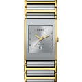 Rado Rado Integral R20748702  R20748702 кварцевые женские часы белый циферблат, браслет сталь c pvd покрытием — вид спереди
