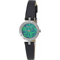 Romanson Romanson RL6A11QLW(BU)  RL6A11QLW(BU) кварцевые женские часы голубой циферблат, браслет кожа + текстиль — вид спереди