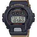 Casio Casio G-Shock DW-6900TU-1A5DR (DW-6900TU-1A5)  DW-6900TU-1A5DR электронные мужские часы черный циферблат, браслет пластик — вид спереди
