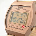Casio B640WMR-5AEF мужские часы застежка крупным планом