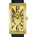 Tissot Tissot Heritage Prince I T71.3.718.22  T71371822 механические мужские часы золотой циферблат, браслет кожаный — вид спереди