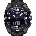 Tissot Tissot T-Touch Expert Solar Tour De France T091.420.47.057.04 T Touch T0914204705704 кварцевые мужские часы  черный циферблат, браслет каучук — вид спереди