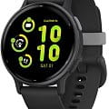 Garmin Garmin Vivoactive 5 010-02862-10  010-02862-10 электронные мужские часы  циферблат, браслет силикон — вид спереди