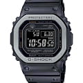 Casio Casio G-Shock GMW-B5000MB-1E GMW GMW-B5000MB-1E электронные мужские часы  циферблат, браслет нержавеющая сталь с ip-покрытием — вид спереди