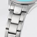 Jacques Lemans Jacques Lemans Classic 1-1878C женские часы голубой циферблат на запястье