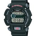Casio Casio G-Shock DW-9052-1VDR (DW-9052-1V)  DW-9052-1V электронные мужские часы серый циферблат, браслет пластик — вид спереди