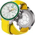 Tissot Tissot Quickster Chronograph Football T095.449.17.037.01, t-sport швейцария мужские часы на браслете силикон боковой вид