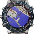 Garmin Garmin MARQ Captain 010-02006-07 электронные мужские часы часы крупный план цветной циферблата