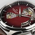 Hamilton Hamilton Jazzmaster Open Heart Auto H32675570, jazzmaster швейцария мужские часы на браслете кожаный боковой вид