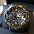 Casio Casio G-Shock GPW-1000TBS-1A электронные мужские часы часы крупный план черный циферблата