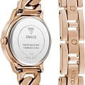 Guess Guess Bejeweled GW0867L3 женские часы золотой циферблат на запястье