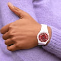 Оригинальные часы Swatch Swatch Gent Biosourced Standart SO28W109 кварцевые калибр механизма  общий вид