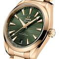 Omega Omega Seamaster Aqua Terra 220.50.41.21.10.001 seamaster швейцарские мужские часы на браслете 18-каратное желтое золото боковой вид