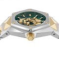 Philipp Plein Philipp Plein The Skull PWPWA0724 кварцевые женские часы часы крупный план зеленый циферблата