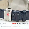 Maurice Lacroix Maurice Lacroix Aikon Chronograph AI1018-SS001-432-4 кварцевые мужские часы часы крупный план синий циферблата